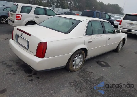 2001 Cadillac Deville Standard z USA, uszkodzony, nr VIN 1G6KD54Y31U197267